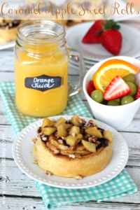 Caramel Apple Sweet Rolls