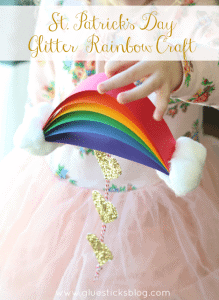 St. Patrick's Day Rainbow Craft