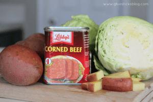Shortcut Corned Beef & Cabbage Soup