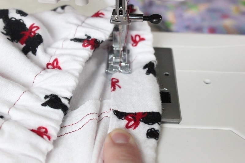 Sewing your own pajama pants is easier without a pattern for a perfect fitting pair every time!