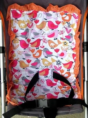 stroller pad tutorial