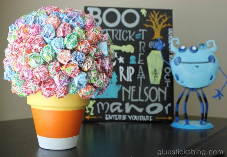 halloween lollipop tree