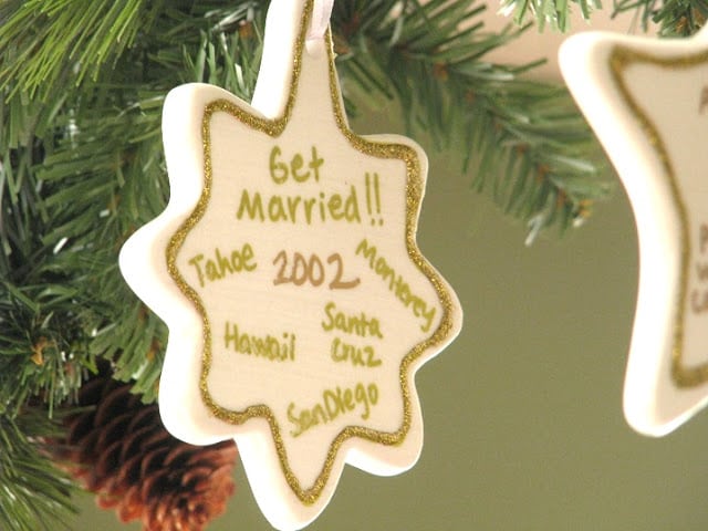 2002 personalized ceramic ornament