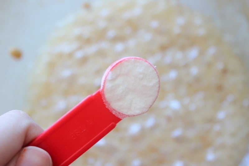 teaspoon of baking soda