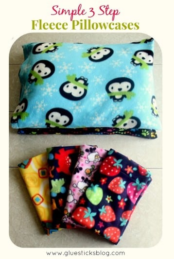 fleece pillowcases