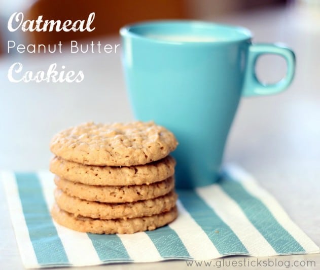 Oatmeal Peanut Butter Cookies