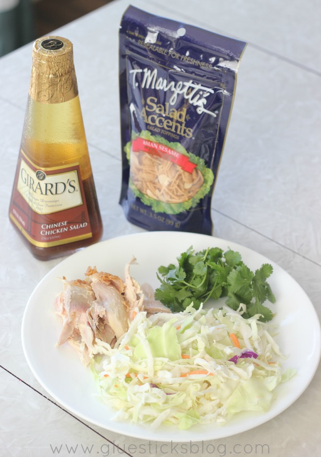 Chinese chicken salad without dressing