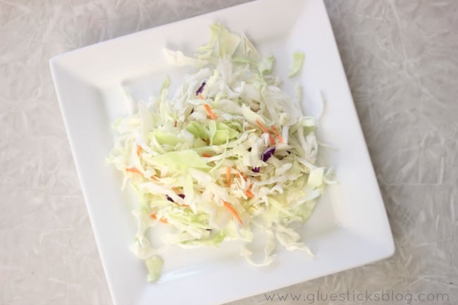 cabbage on plate