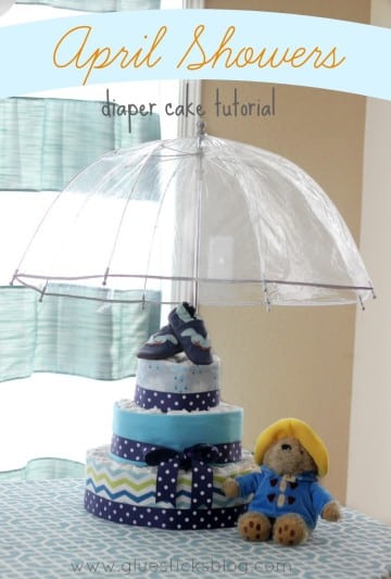 umbrella diaper cake