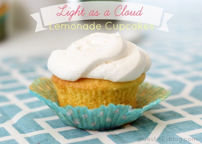 Lemonade Cupcake in wrapper