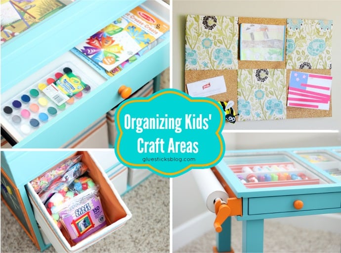 kids art desk