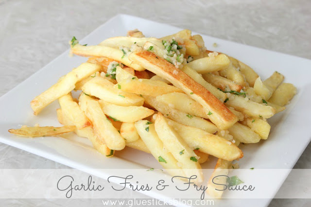 pate of garlic fries