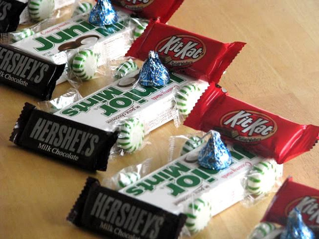 candy car made from candy bars