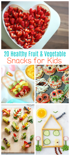 20 Healthy Fruit and Vegetable Snacks for Kids - Gluesticks Blog