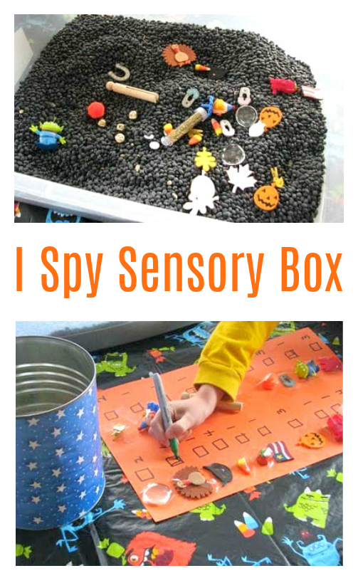 i spy box for sensory play