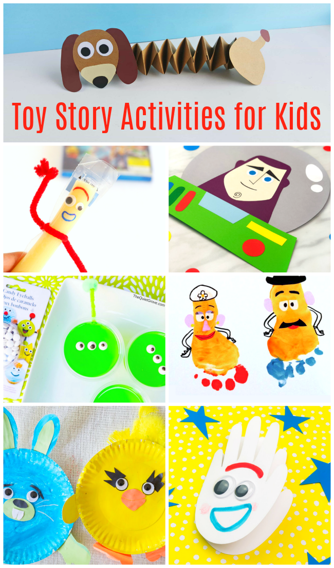 A Buzz Lightyear Party & Toy Story Crafts - Gluesticks Blog