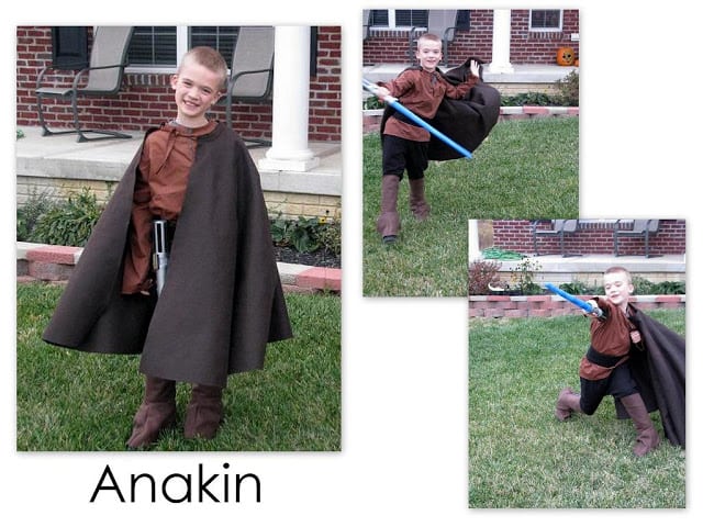 homemade anakin costume