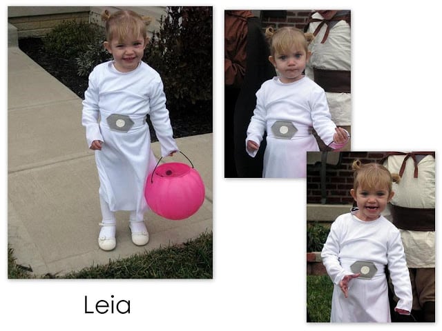 homemade princess leia costume