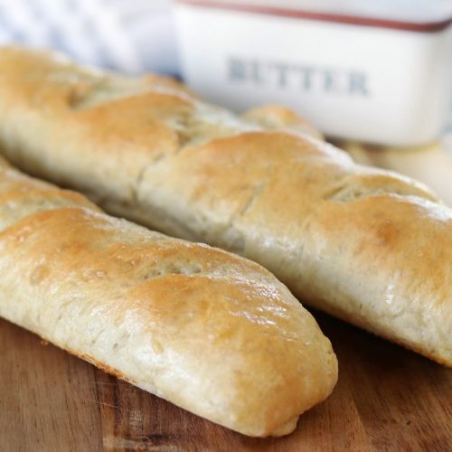 Amazing French Bread Recipe Makes 2 Loaves (Video) - Gluesticks Blog