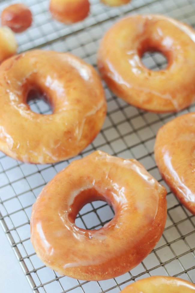 donuts on cooling rack