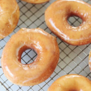 donuts on cooling rack