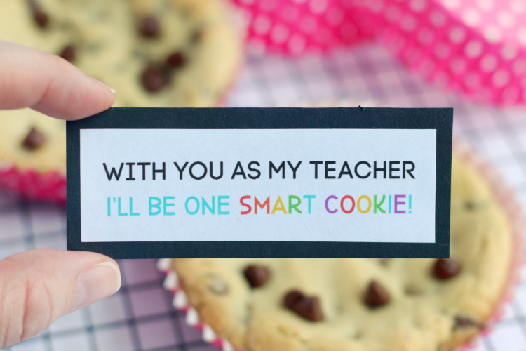 Oven Mitt “Smart Cookie” Teacher Gift Idea - Just Add Confetti