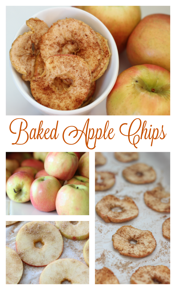A delicious and healthy treat! Baked apple chips are easy to make and perfect for an after school snack.
