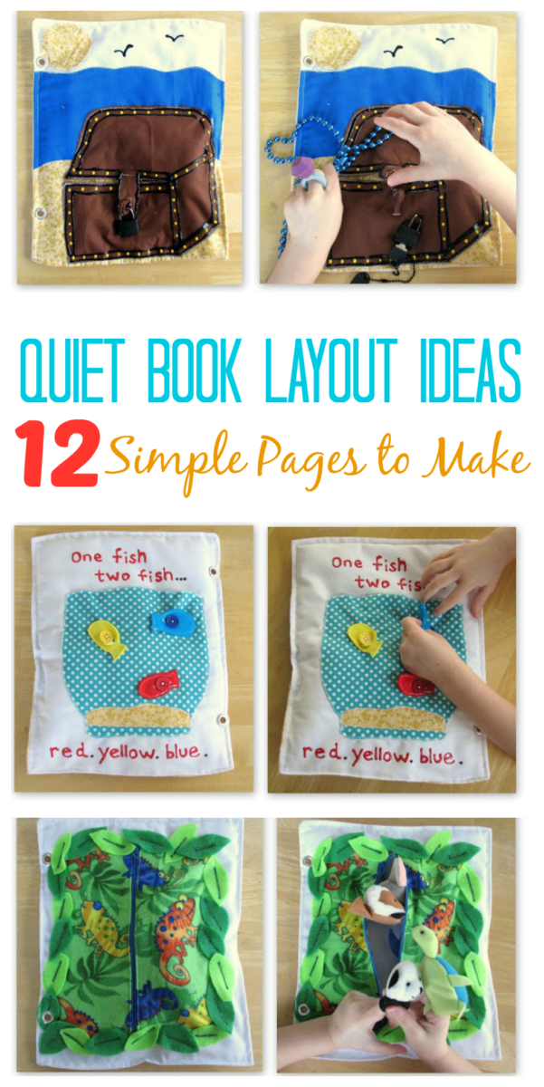 DIY quiet-book ideas