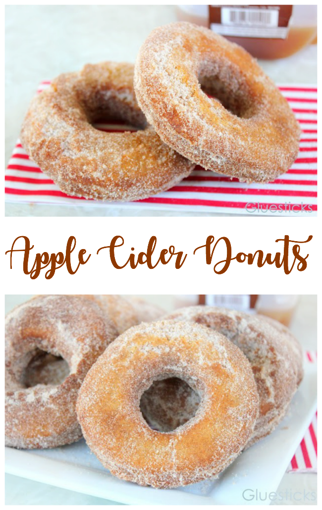 Hot Apple Cider Donuts Are Perfect To Make In the Fall! - Gluesticks Blog