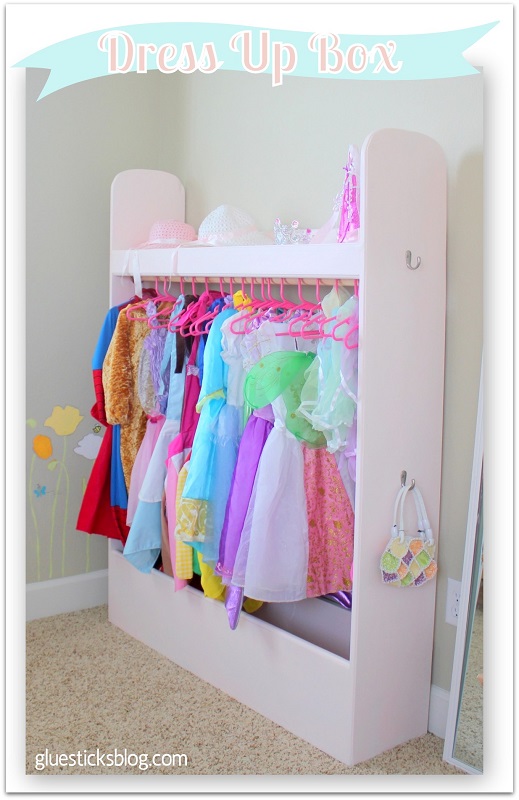 DIY DressUp Box Organize Your Kids Dress Up Clothes Gluesticks