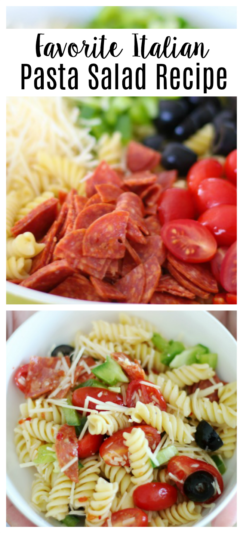 Our Favorite Pasta Salad Recipe (With Secret Ingredient) - Gluesticks Blog