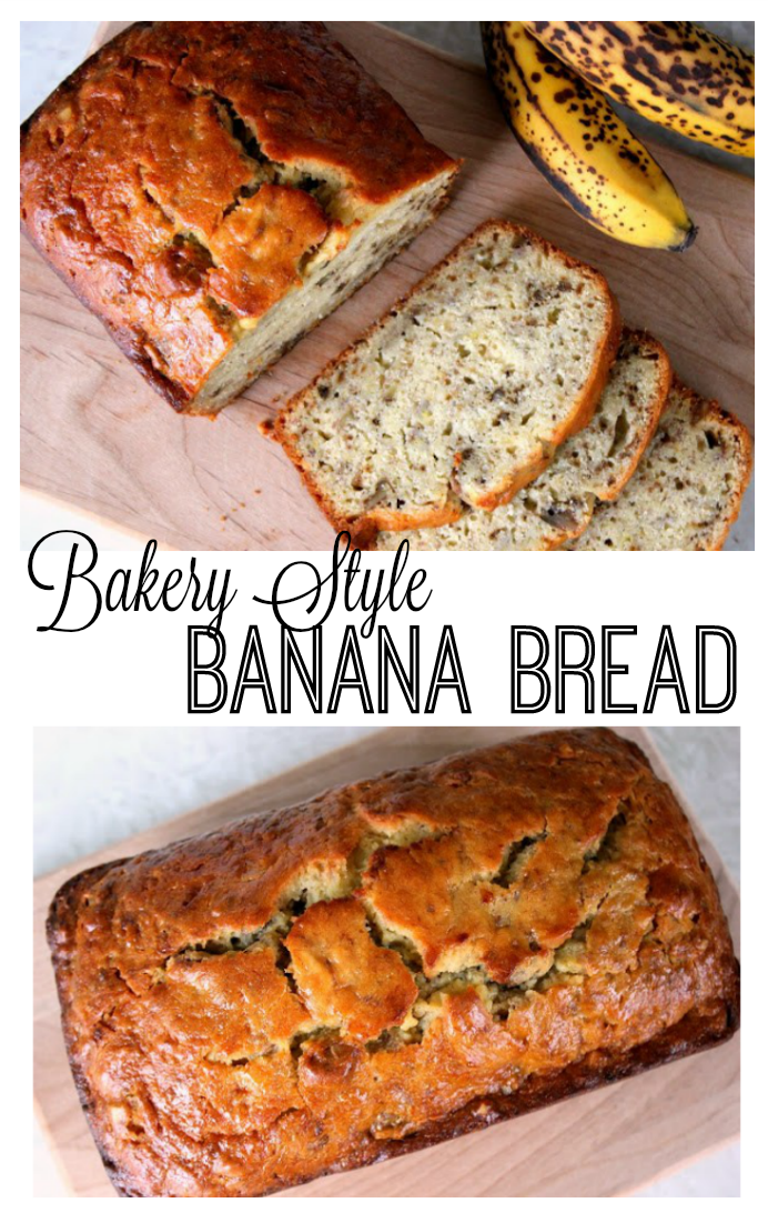 bakery style banana bread