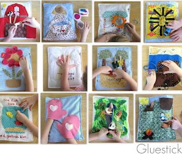 12 quiet book page layouts