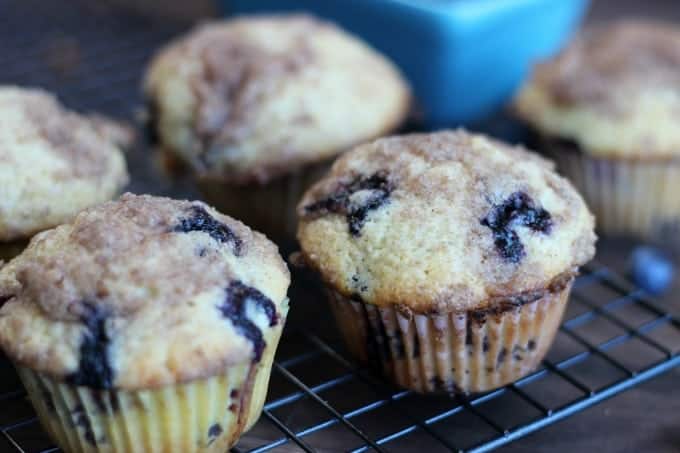 To Die For Blueberry Streusel Muffins (Video)