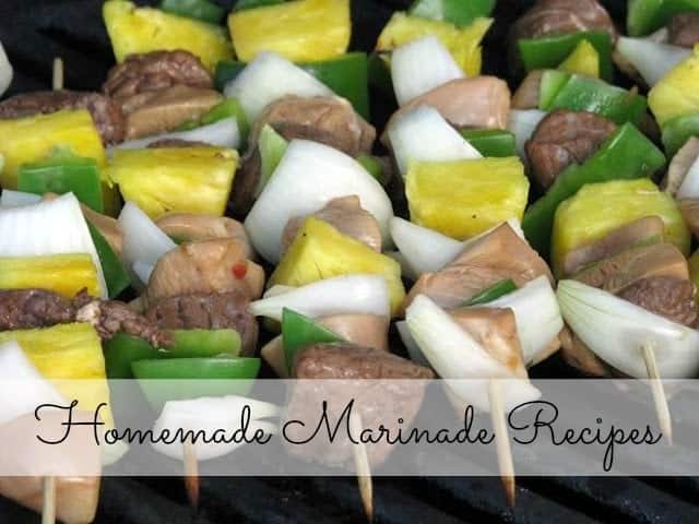 Homemade Marinade Recipes - Gluesticks Blog