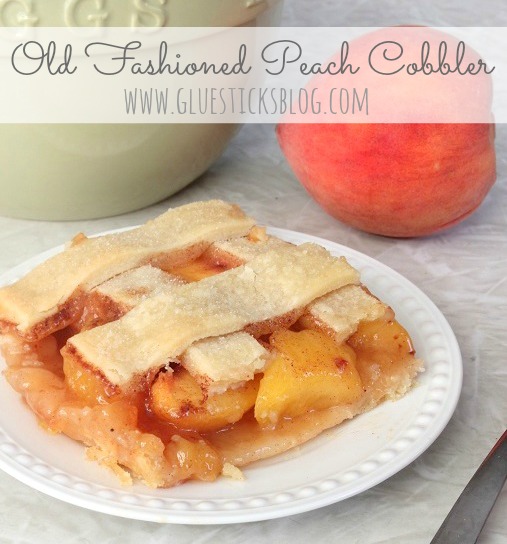 peach cobbler