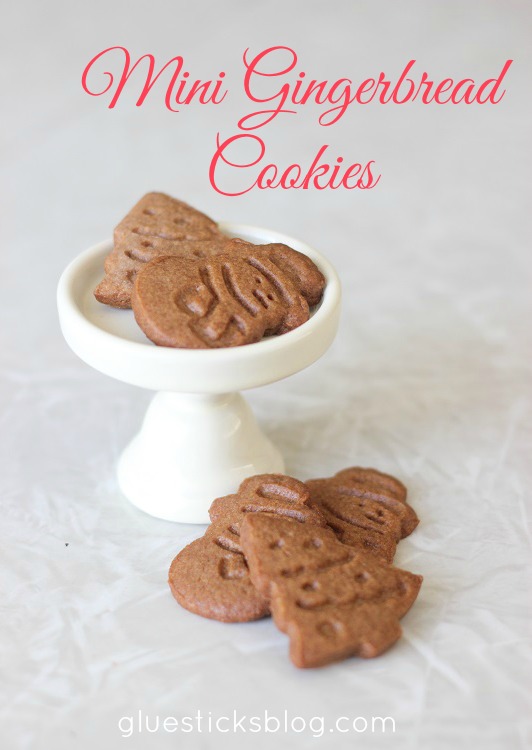 Mini Gingerbread Cookies