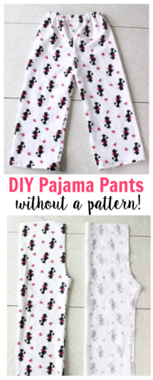 How to Sew Your Own Pajama Pants Without a Pattern