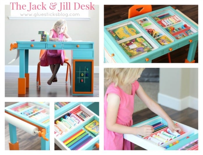 Jack and Jill Desk art desk for kids