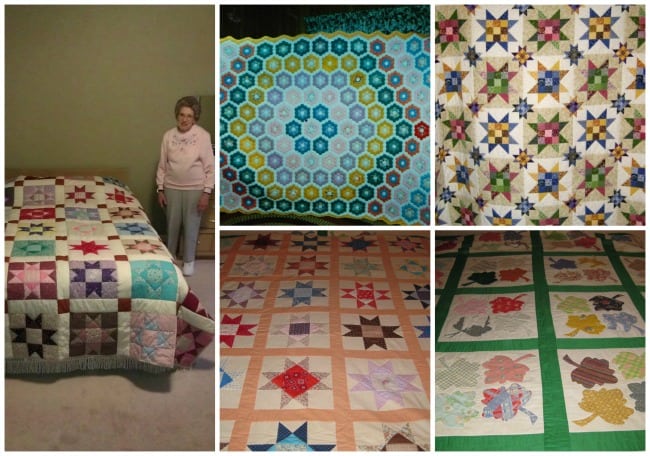 homemade quilts