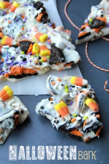 halloween bark