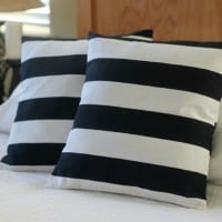 easy pillow cover in 15 minutes