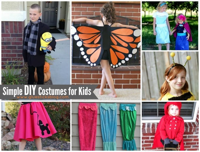 Simple DIY Costumes for Kids - Gluesticks