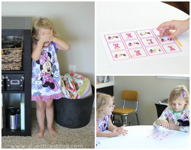 little girls playing Minnie Mouse game