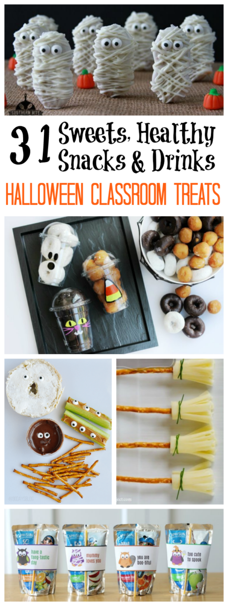 Ghostly bananas and Jack-O-Lantern Clementines: Healthy treats for the  kids' school H…