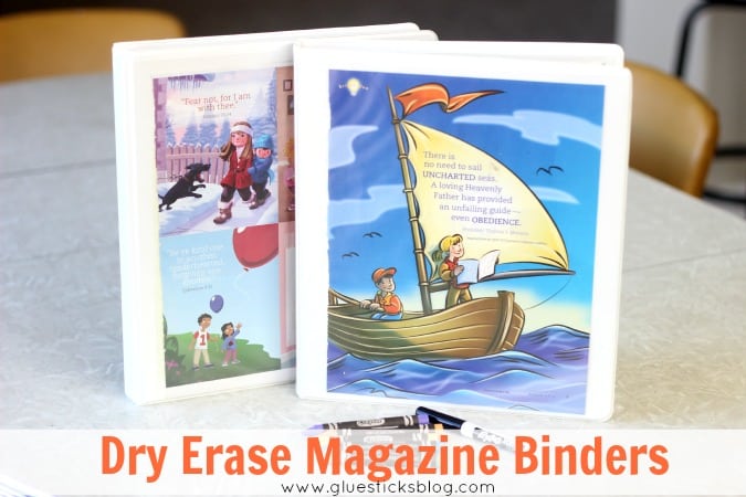 Dry Erase Magazine Binders