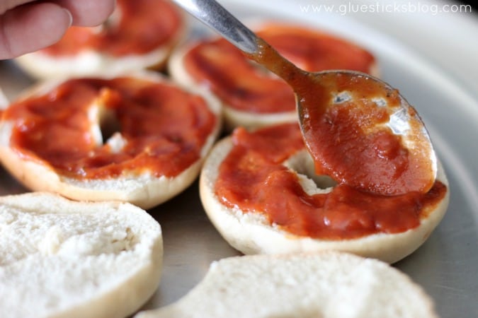 Pepperoni Bagel Bites