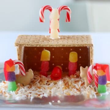 graham cracker nativity scene