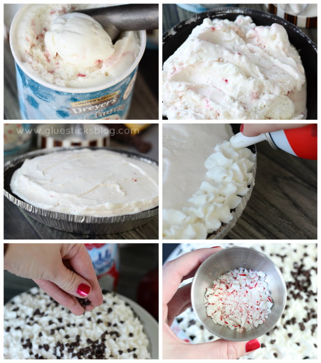 Peppermint Ice Cream Pie