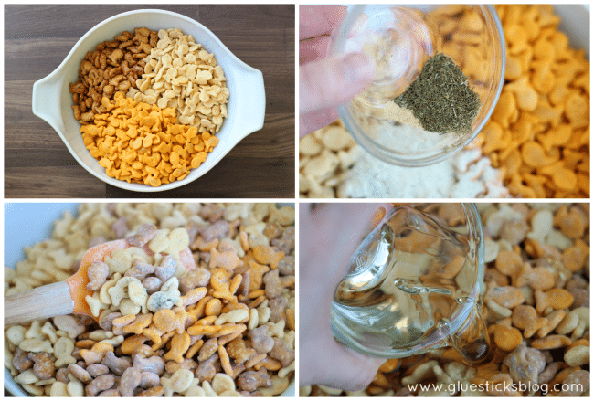 goldfish snack mix